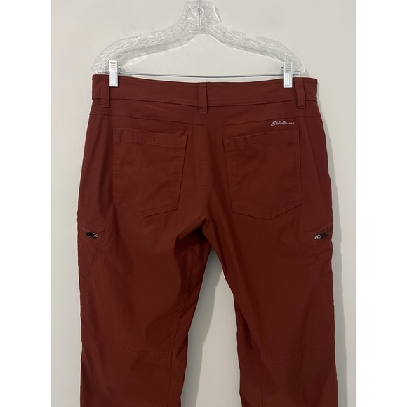 Eddie Bauer First Ascent Pants Men’s 35x31 Red Guide Pro Hiking Performance - Picture 7 of 14